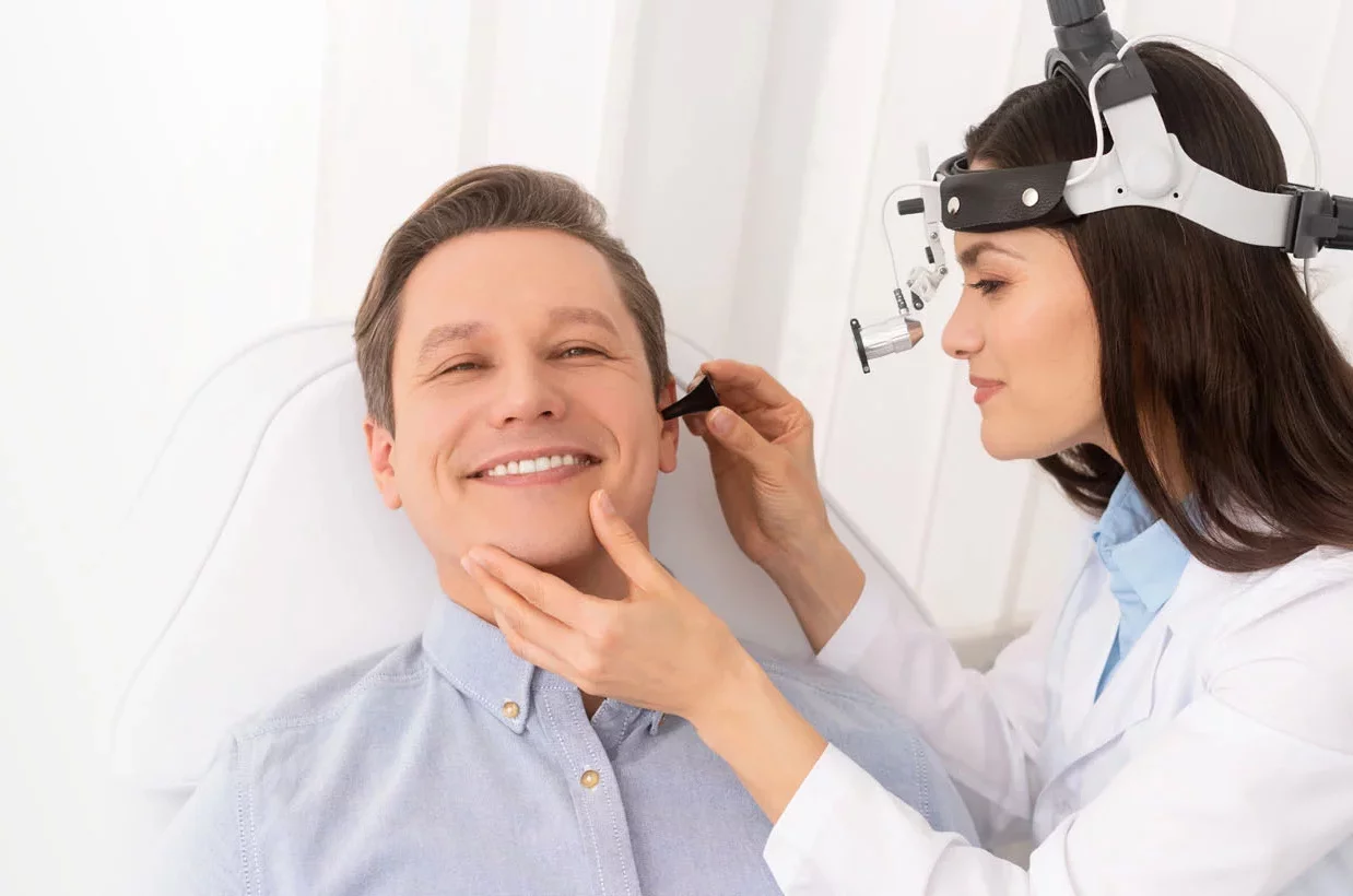 Badanie laryngologiczne przed kwalifikacją do zabiegu